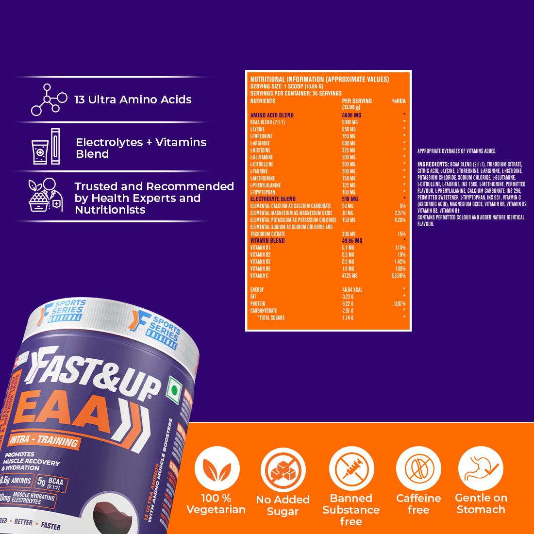 Fast&Up Essential Amino Acids