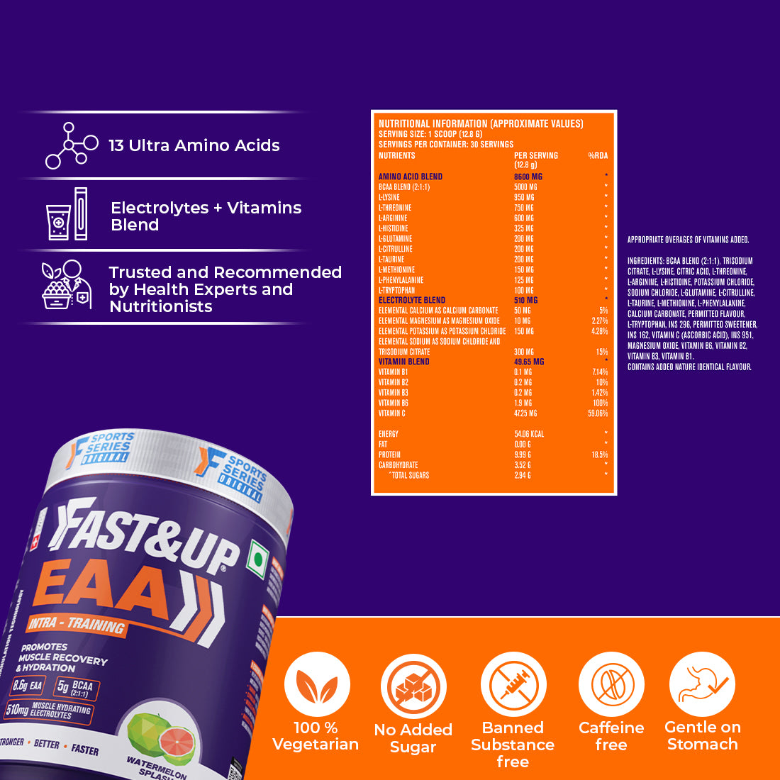 Fast&Up Essential Amino Acids