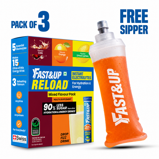 Reload Assorted 3's- Lime and Lemon + Orange + Cola
