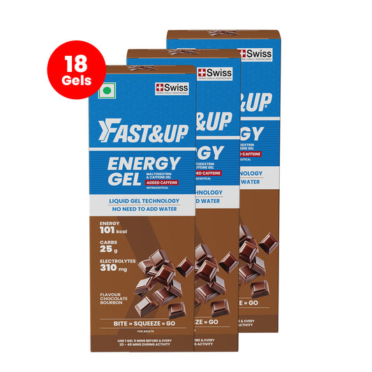 Fastandup Energy Gel Chocolatepackof3