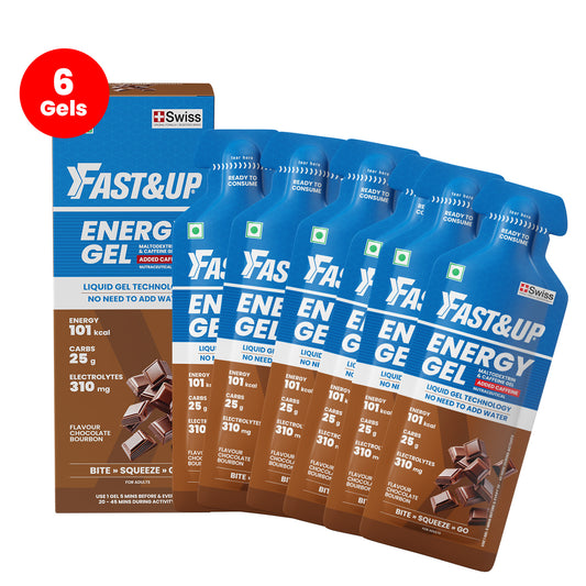 Fastandup Energy Gel GelChocolatepackof6