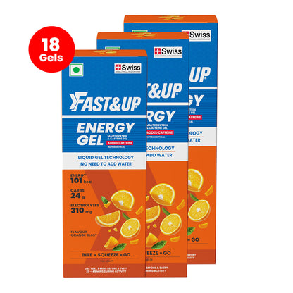 Fastandup Energy GelOrangepackof3