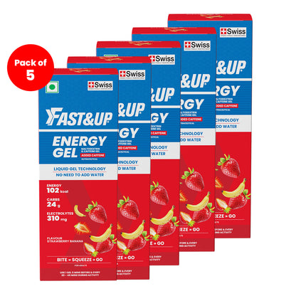 Energy Gel - Caffeinated - Strawberry Banana