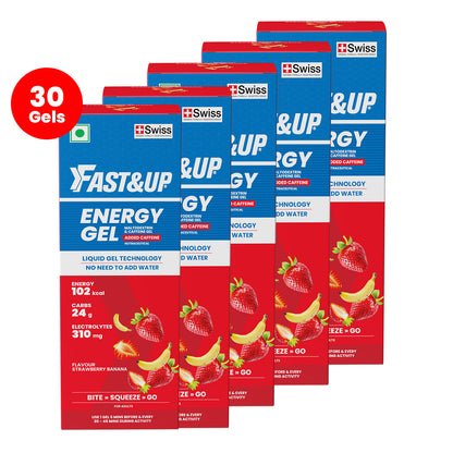 Fastandup Energy GelStrawberrypackof5