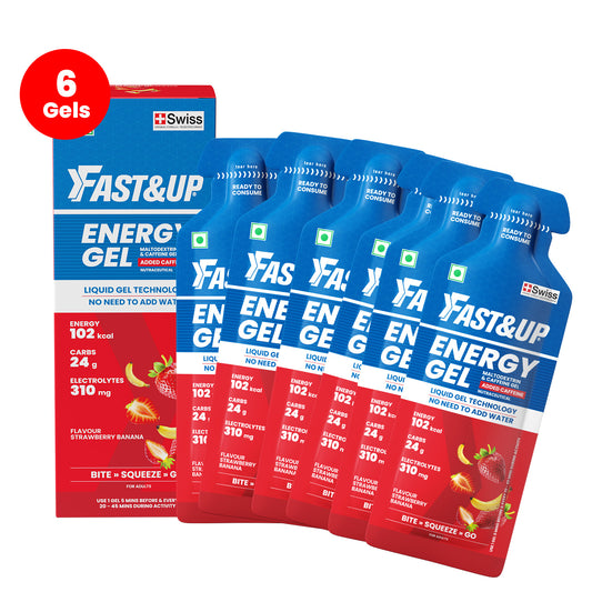 Fastandup Energy GelStrawberrypackof6