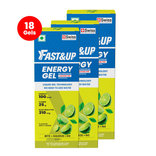 Fastandup Energy GelZastyLemonpackof3