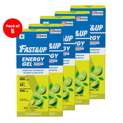 Energy Gel - Non Caffeinated - Zesty Lemon