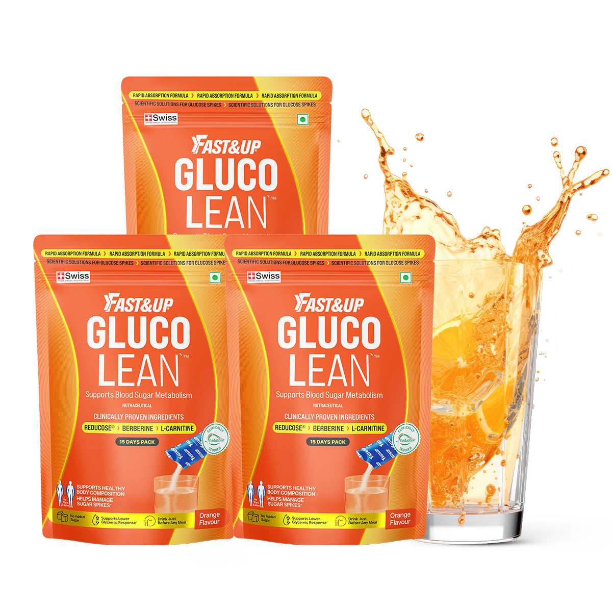 Glucolean For Low Glycaemic Response – Nature's GLP-1 - Orange