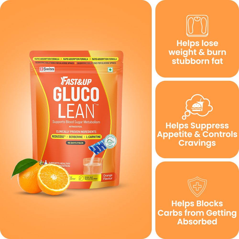 Fast&Up GlucoLean for Low Glycemic Response & GLP-1