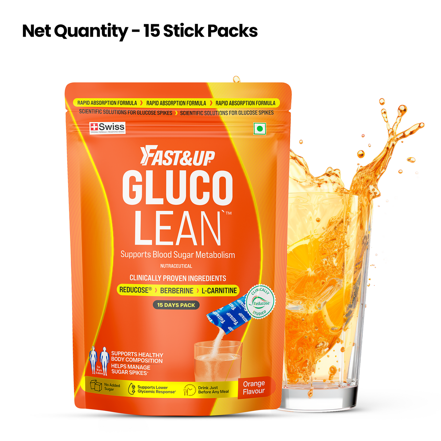 Fast&Up GlucoLean for Low Glycemic Response & GLP-1 Fast&Up GlucoLean for Low Glycemic Response & GLP-1