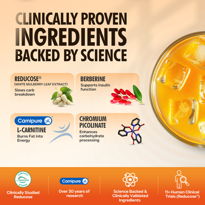 Glucolean For Low Glycaemic Response – Nature's GLP-1 - Orange