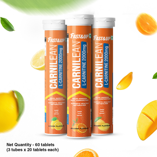Carnilean 2000mg L-Carnitine For Weight Loss - Assorted Flavors