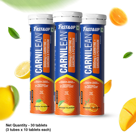 3000mg L-Carnitine for Weight Loss - Assorted Flavors