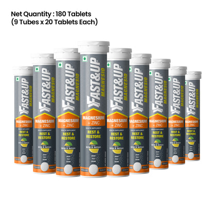 Daily Magnesium for Sleep, Stress & Muscle Recovery - Lime & Lemon