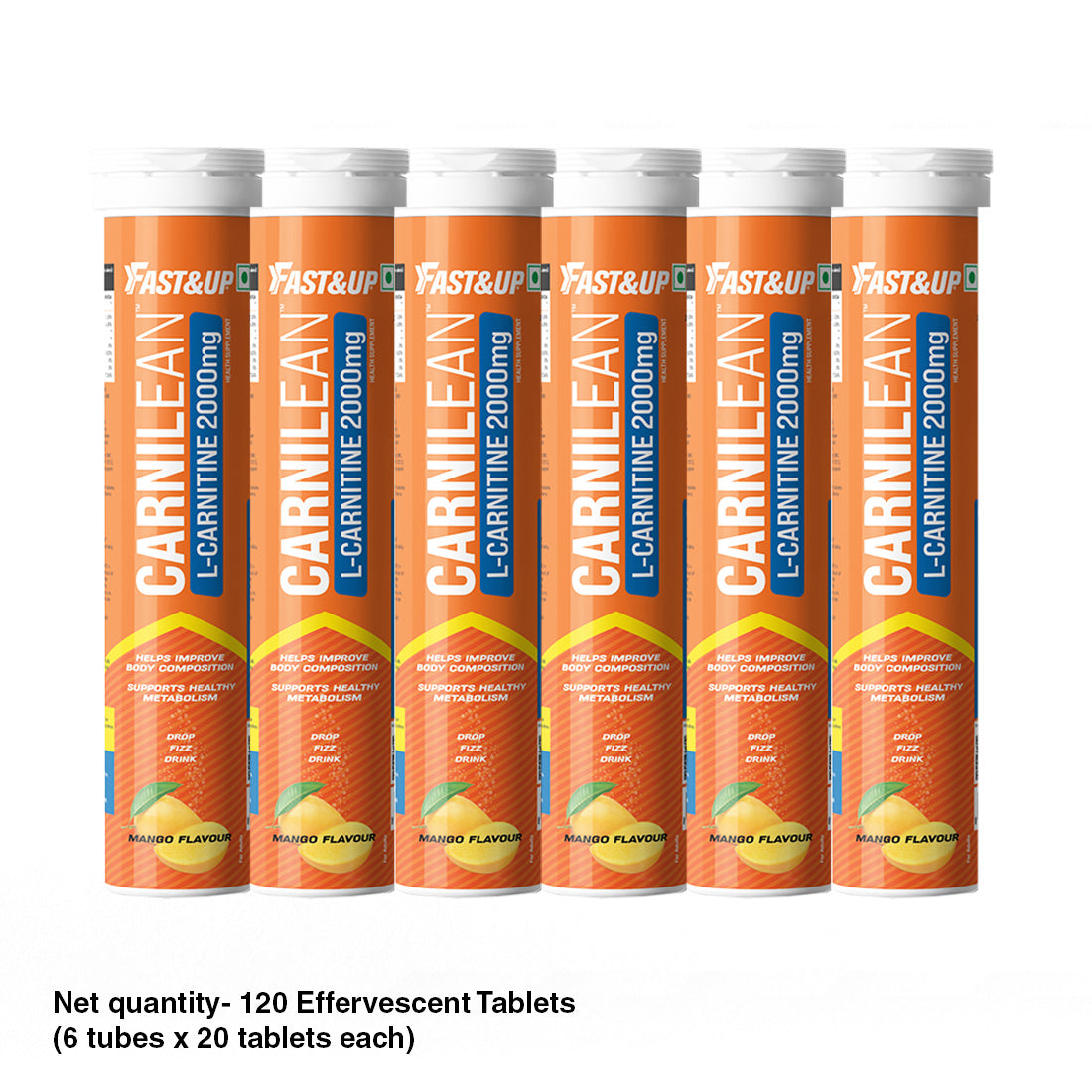 Carnilean 2000mg L-Carnitine For Weight Loss - Mango