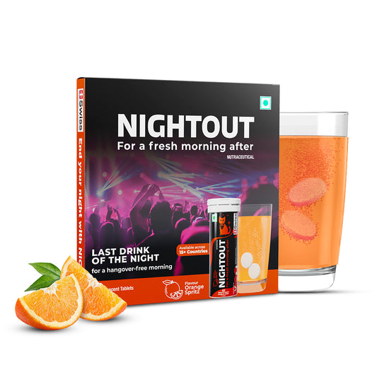 NightOut- Hangover Relief- Party Pack- Orange Spritz
