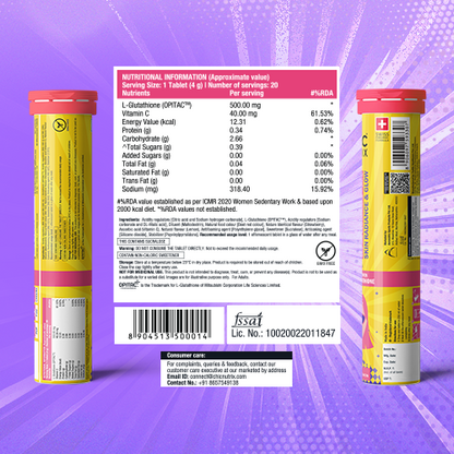 Glow- Brighter Skin with Japanese Glutathione - Strawberry Lemon Flavour
