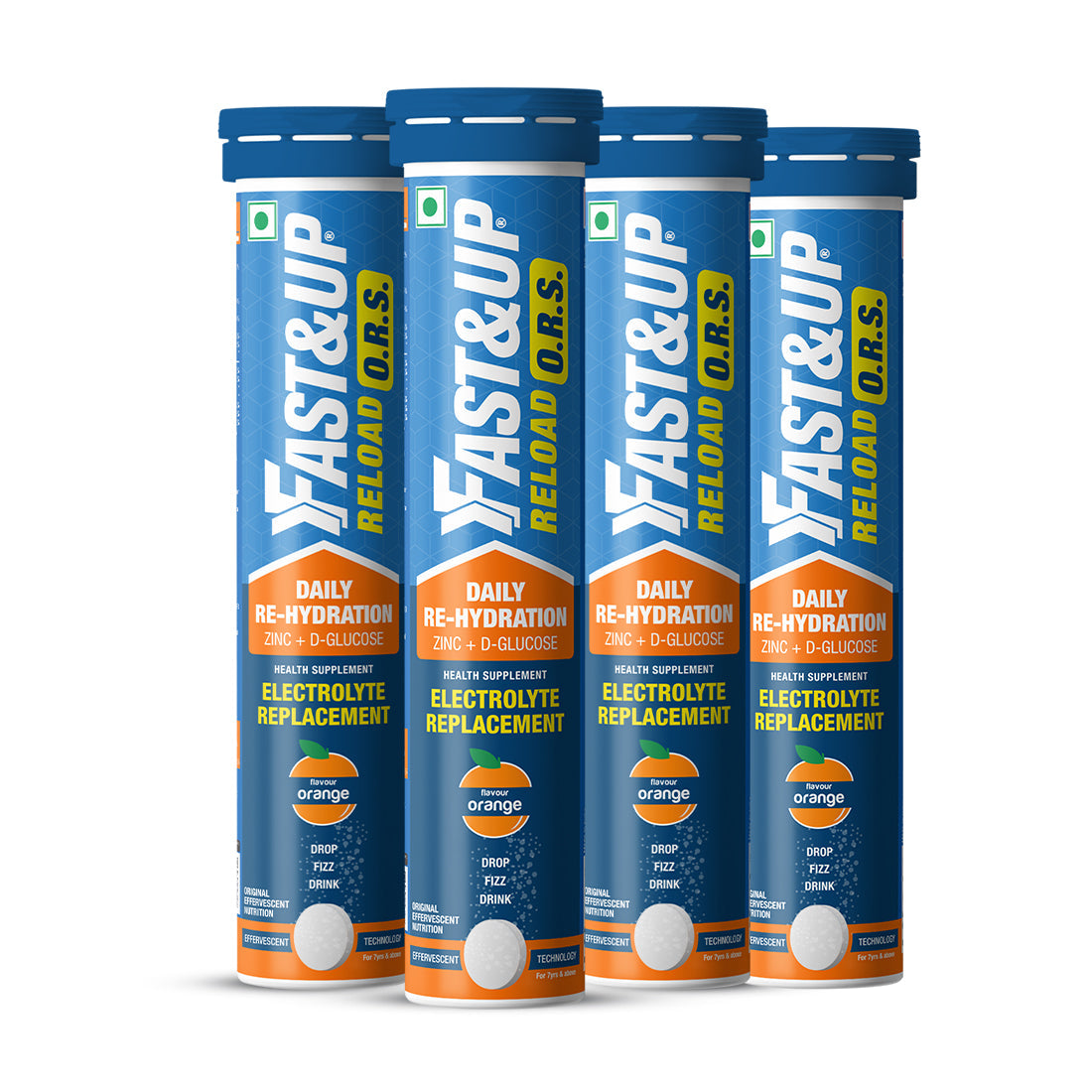 Reload ORS for Replenishing Fluids & Electrolytes - Orange
