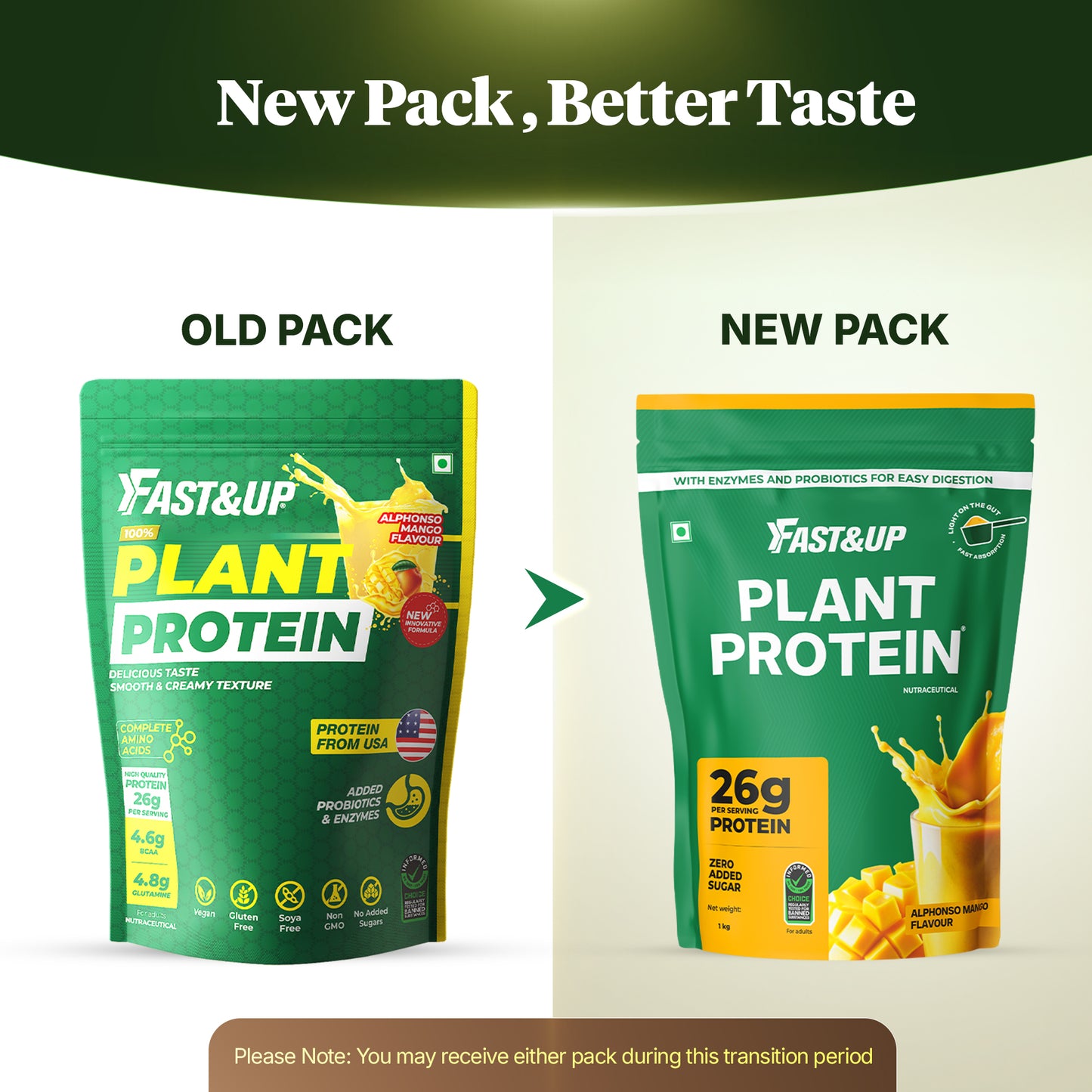 Plant Protein - Alphonso Mango - 1Kg