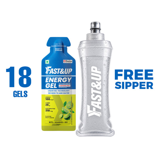 Energy Gel - Non Caffeinated - Zesty Lemon