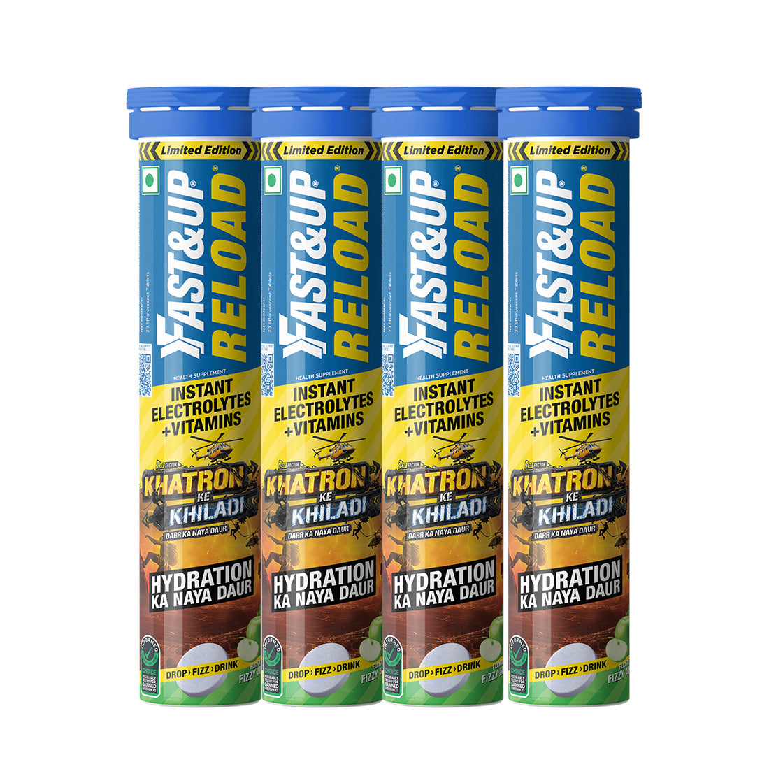 Reload- Low Sugar Instant Hydration Drink- Khatron Ke Khiladi Special Edition