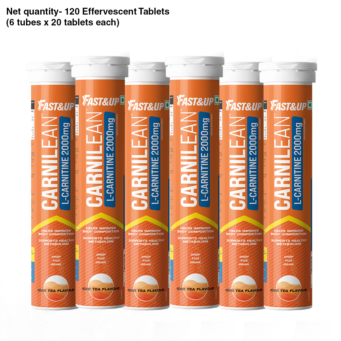 Carnilean 2000mg L-Carnitine For Weight Loss - Iced Tea