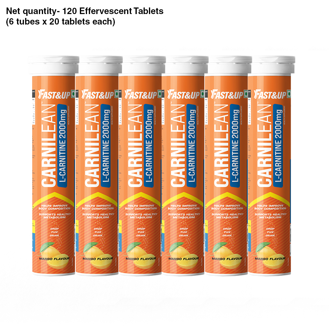 Carnilean 2000mg L-Carnitine For Weight Loss - Mango