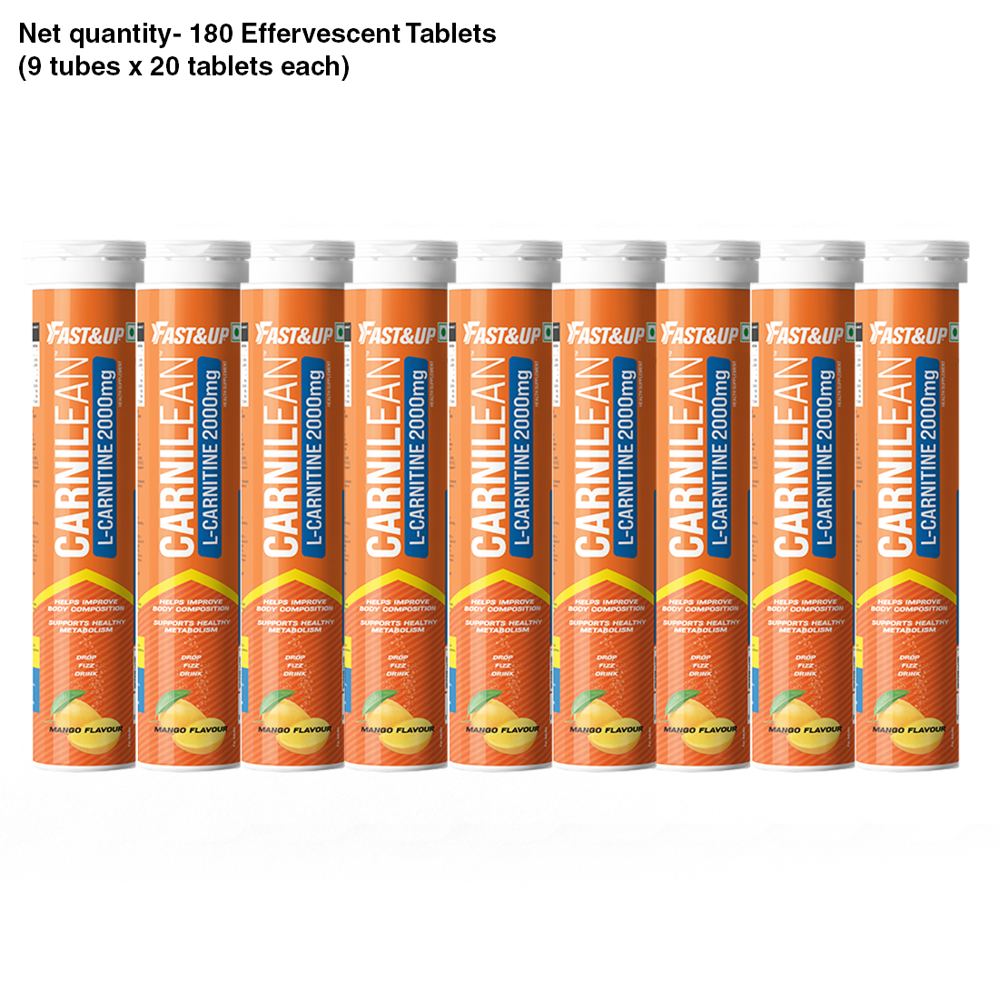 Carnilean 2000mg L-Carnitine For Weight Loss - Mango