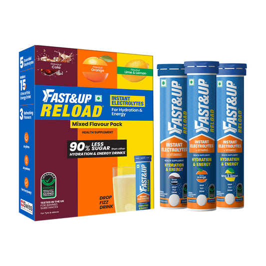 Reload Assorted 3's- Lime and Lemon + Orange + Cola
