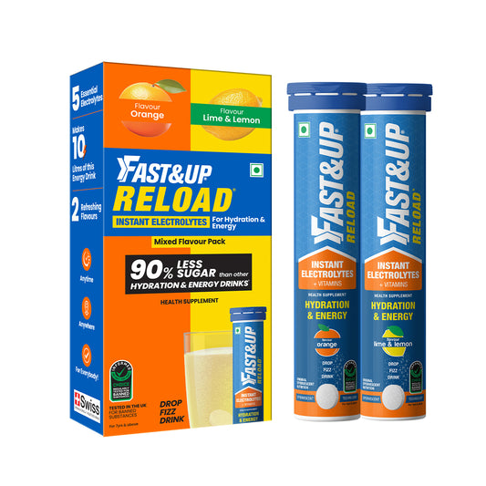 Reload Low Sugar Assorted 2's- Lime and Lemon + Orange
