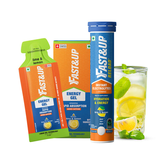 Reload Lime & Lemon 20's Tube + Energy Gel Lime & Lemon