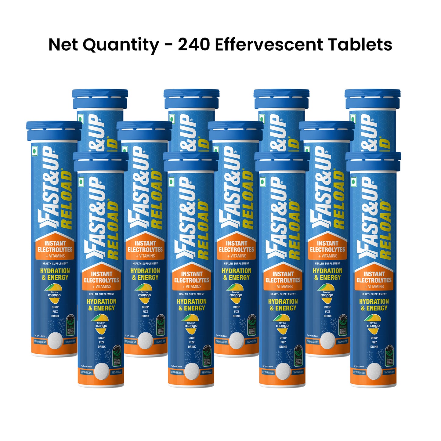 Fastandup Reload Mango Pack of 12