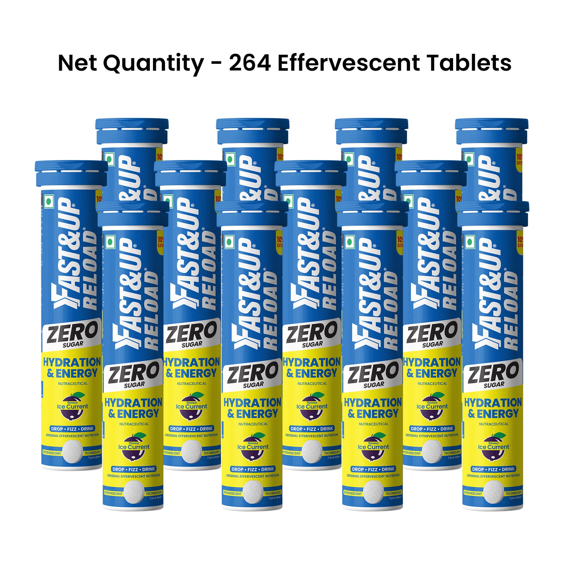 Reload Zero Sugar Instant Hydration Drink - Ice Current Pack of 12

