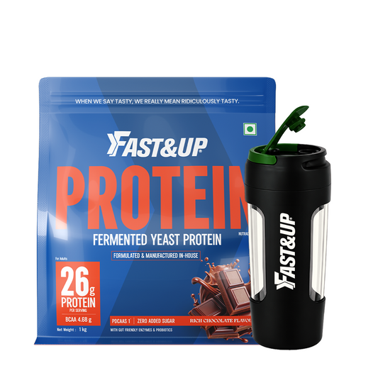 Yeast Protein Rich Chocolate 1kg Pouch + Spillproof Shaker