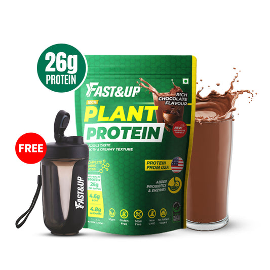 Plant Protein - Rich Chocolate - 25 Servings + Shaker