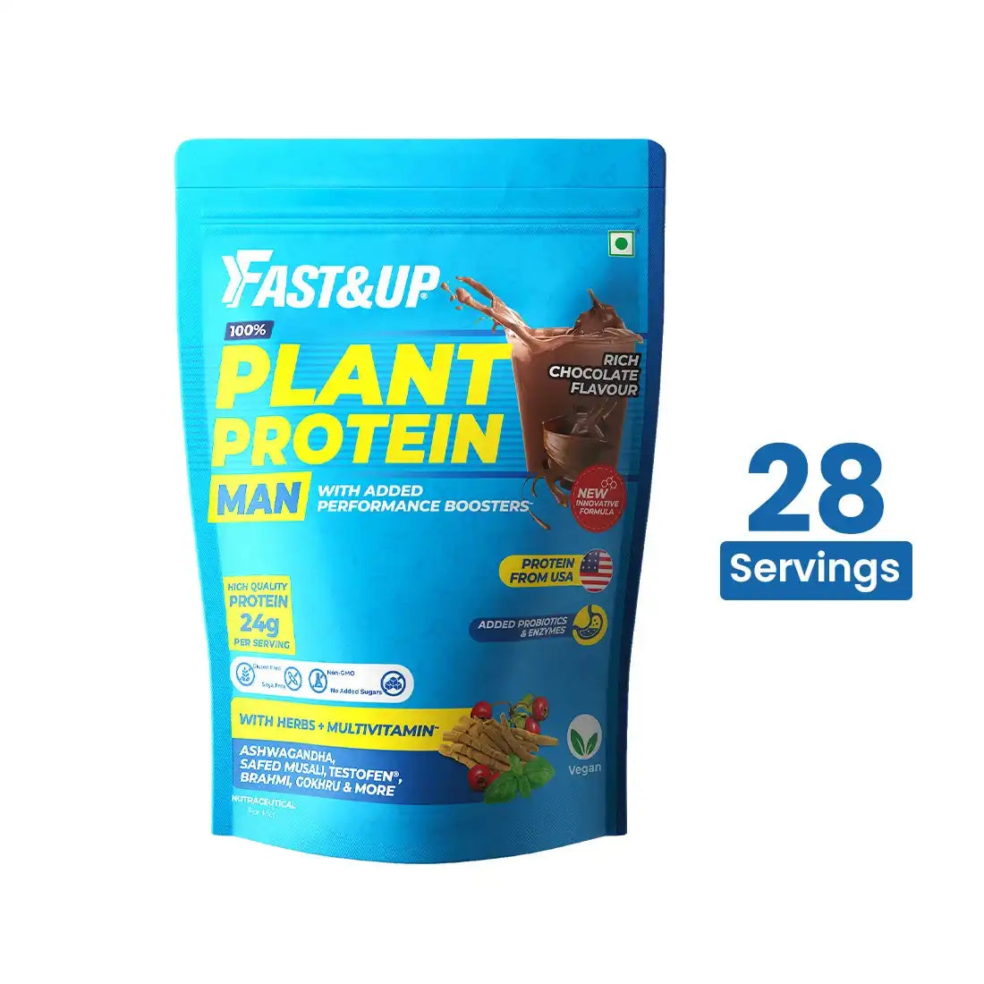 Fast&Up Plant Protein Man