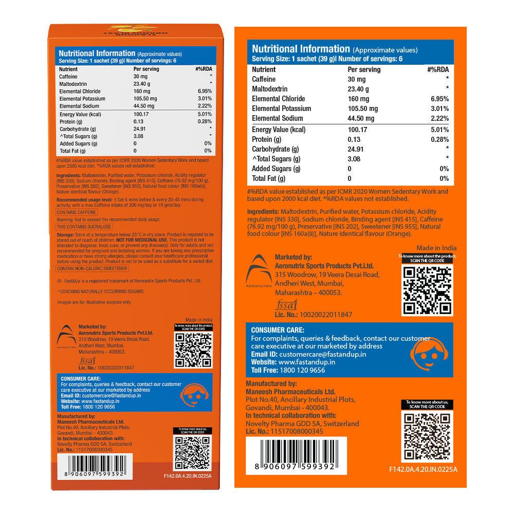 Reload + Energy Gel | Lime & Lemon + Orange Blast Flavour