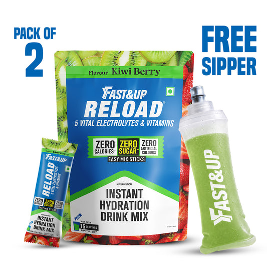 Reload Zero Sugar Instant Hydration Sticks - Kiwi Berry 15's