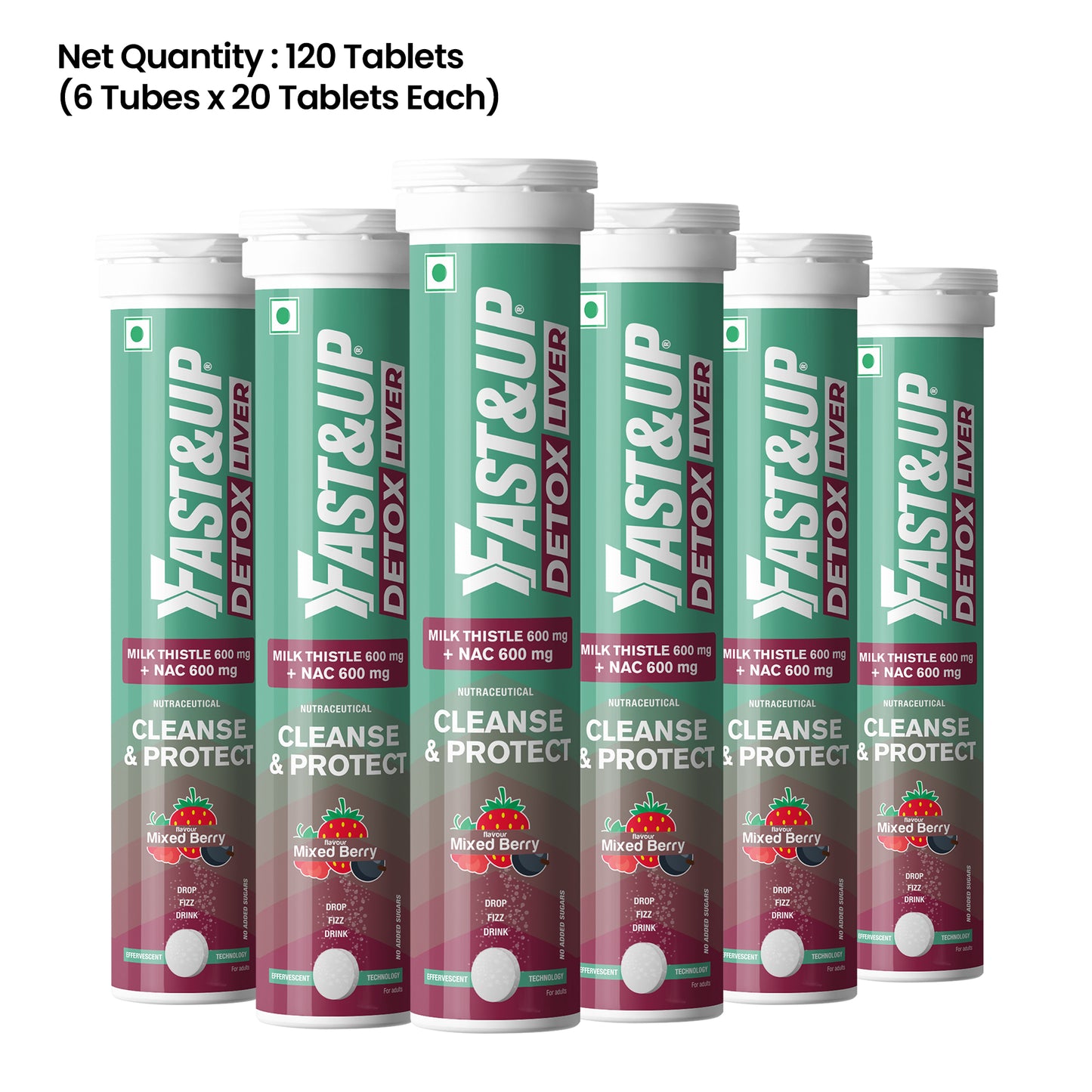 Daily Liver Cleanser with Milk Thistle + NAC - Mixed Berry
