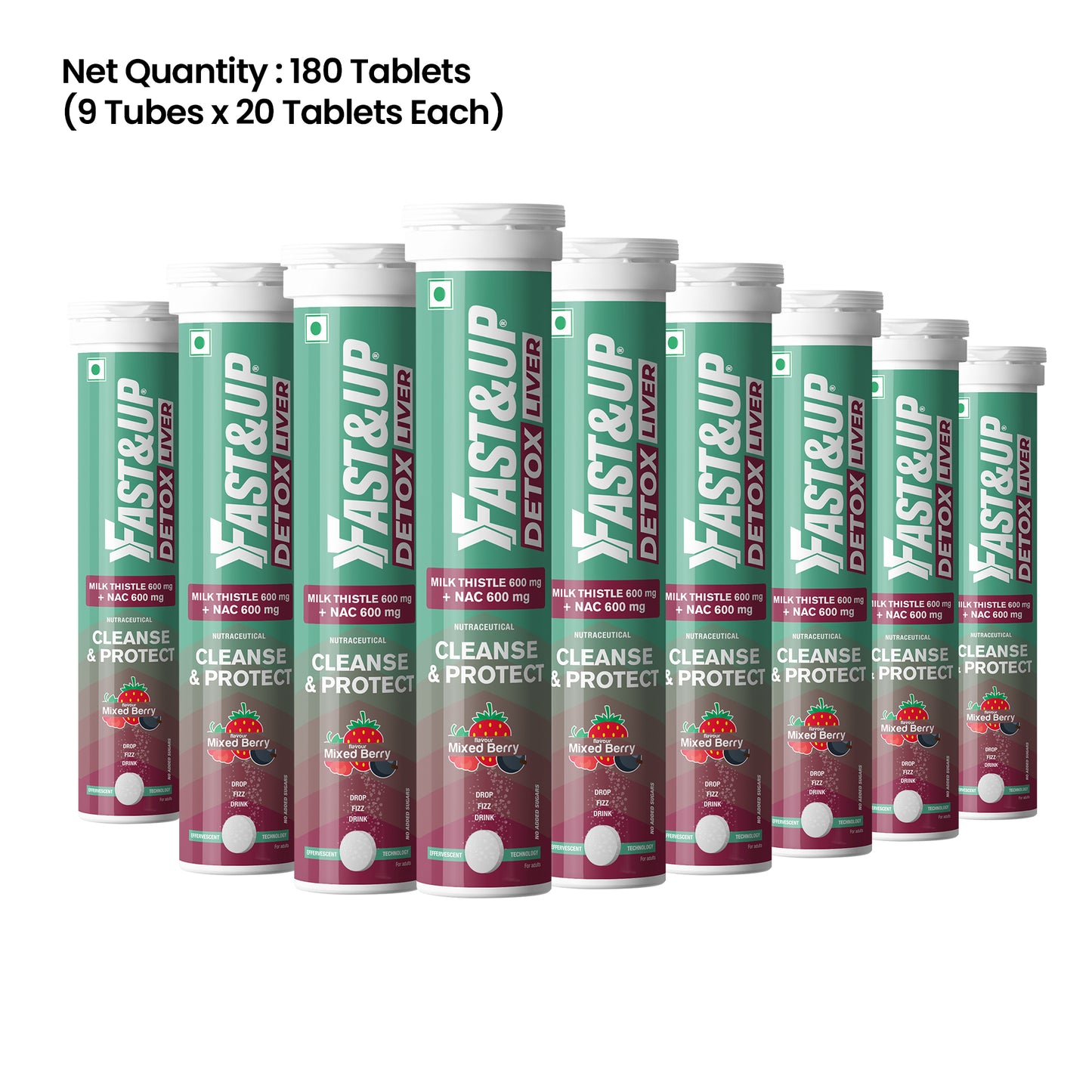 Daily Liver Cleanser with Milk Thistle + NAC - Mixed Berry