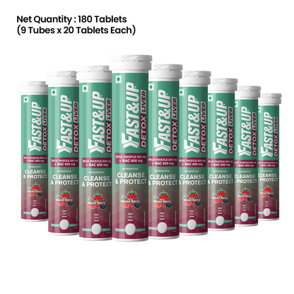 Daily Liver Cleanser with Milk Thistle + NAC - Mixed Berry