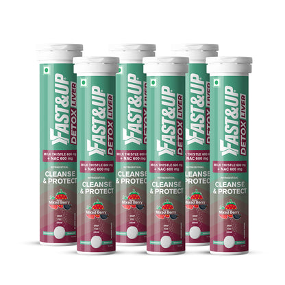 Daily Liver Cleanser with Milk Thistle + NAC - Mixed Berry