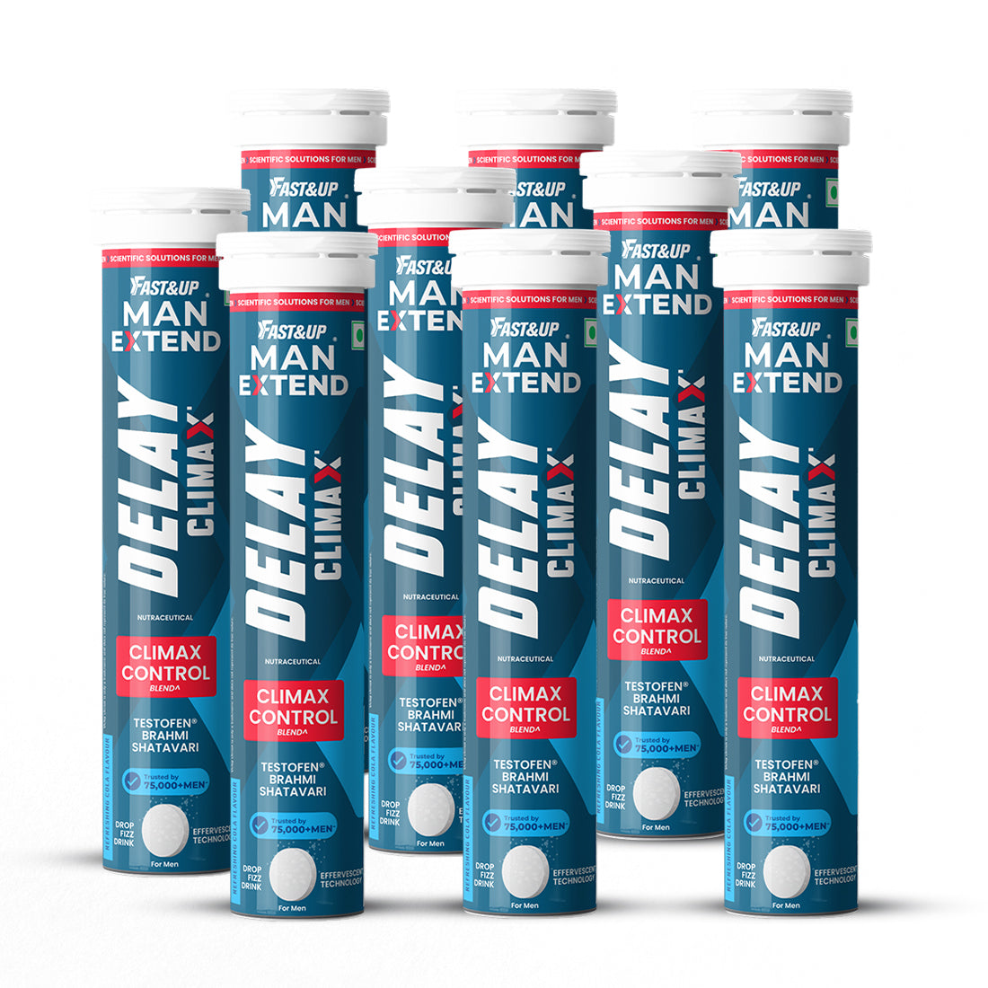 Man Extend Delay Climax- India's First Supplement for Better S*x - Cola
Pack of 9
