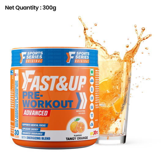 Pre Workout - Orange Flavour - 30 Servings