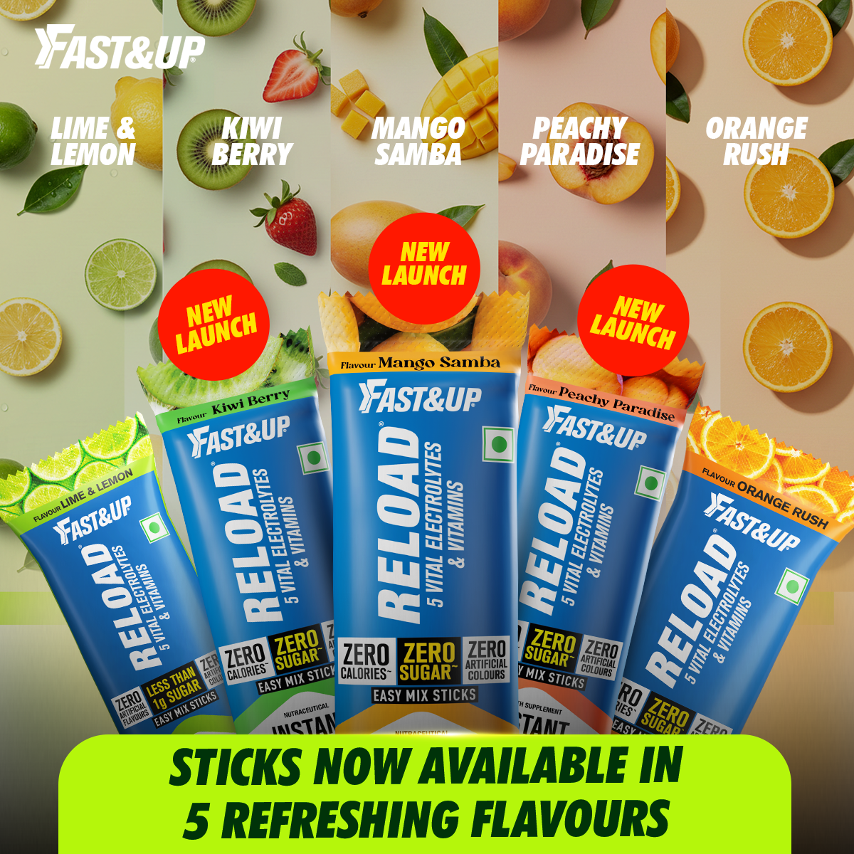Fast&Up Reload | Instant Energy & Hydration Boost