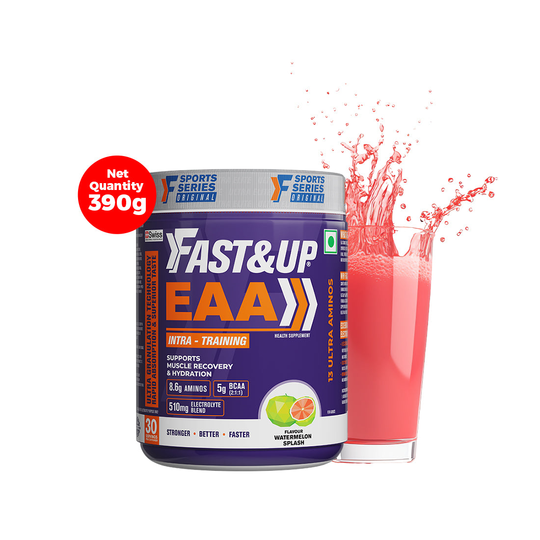 Fast&Up Essential Amino Acids - Watermelon Splash