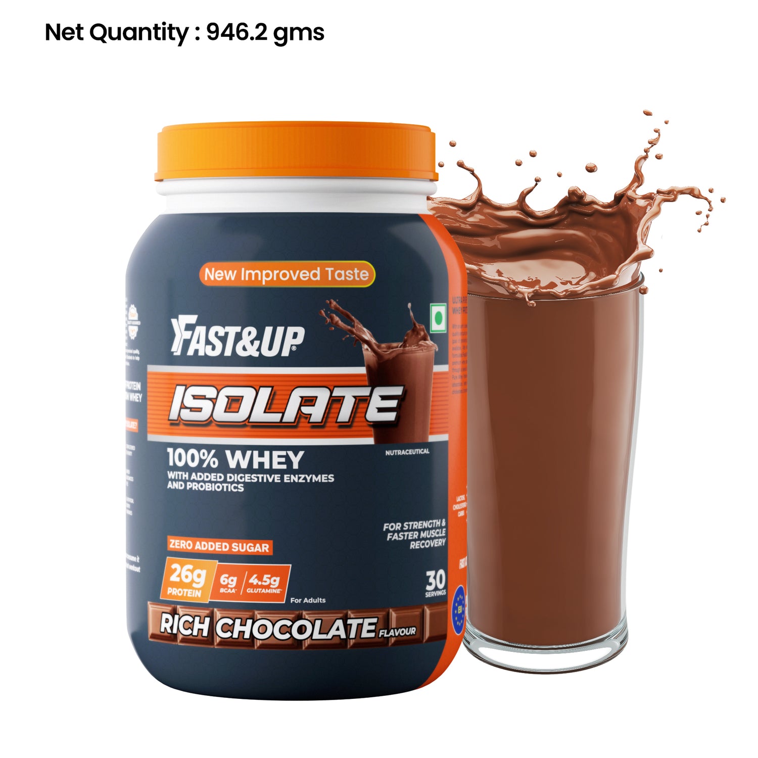 Fastandup whey isolate chocolate
