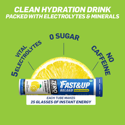 Reload Zero Instant Hydration Drink - Lime and Lemon